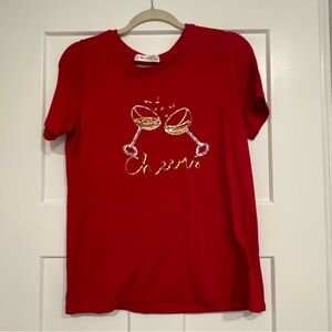 Women’s size medium | 89th & Madison | sequin tshirt